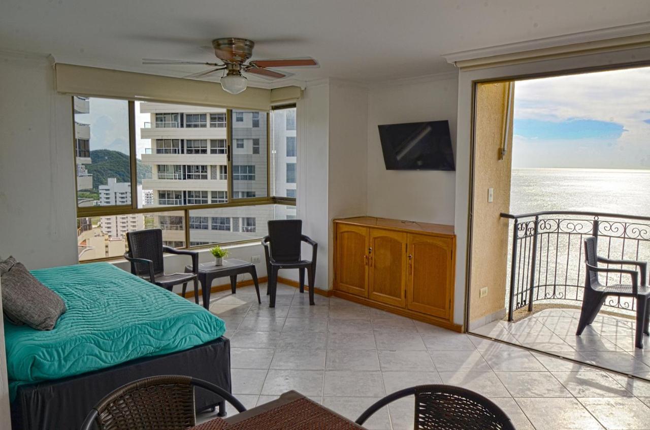 Apartamentos El Penon Del Rodadero Vista Al Mar - By Apartamar Santa Marta Eksteriør bilde